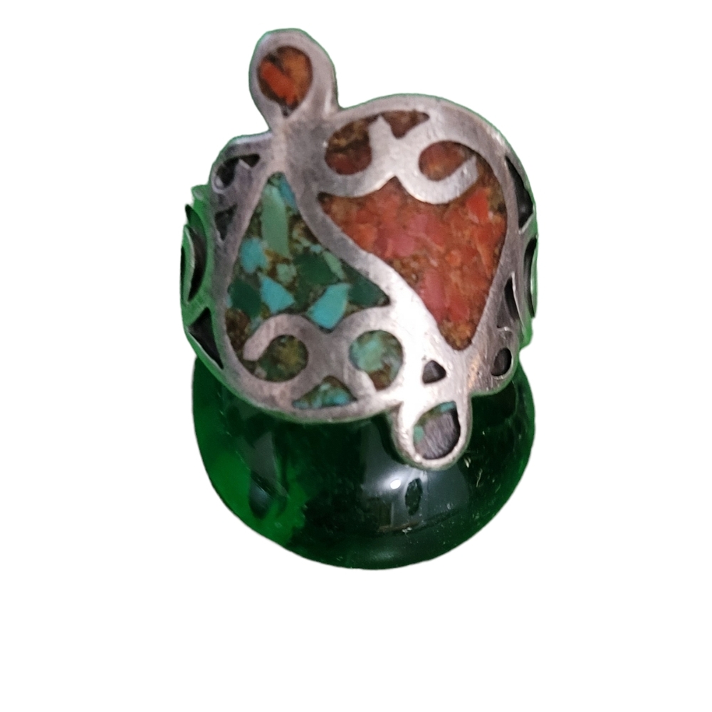 Vintage Native American made Turquoise ring